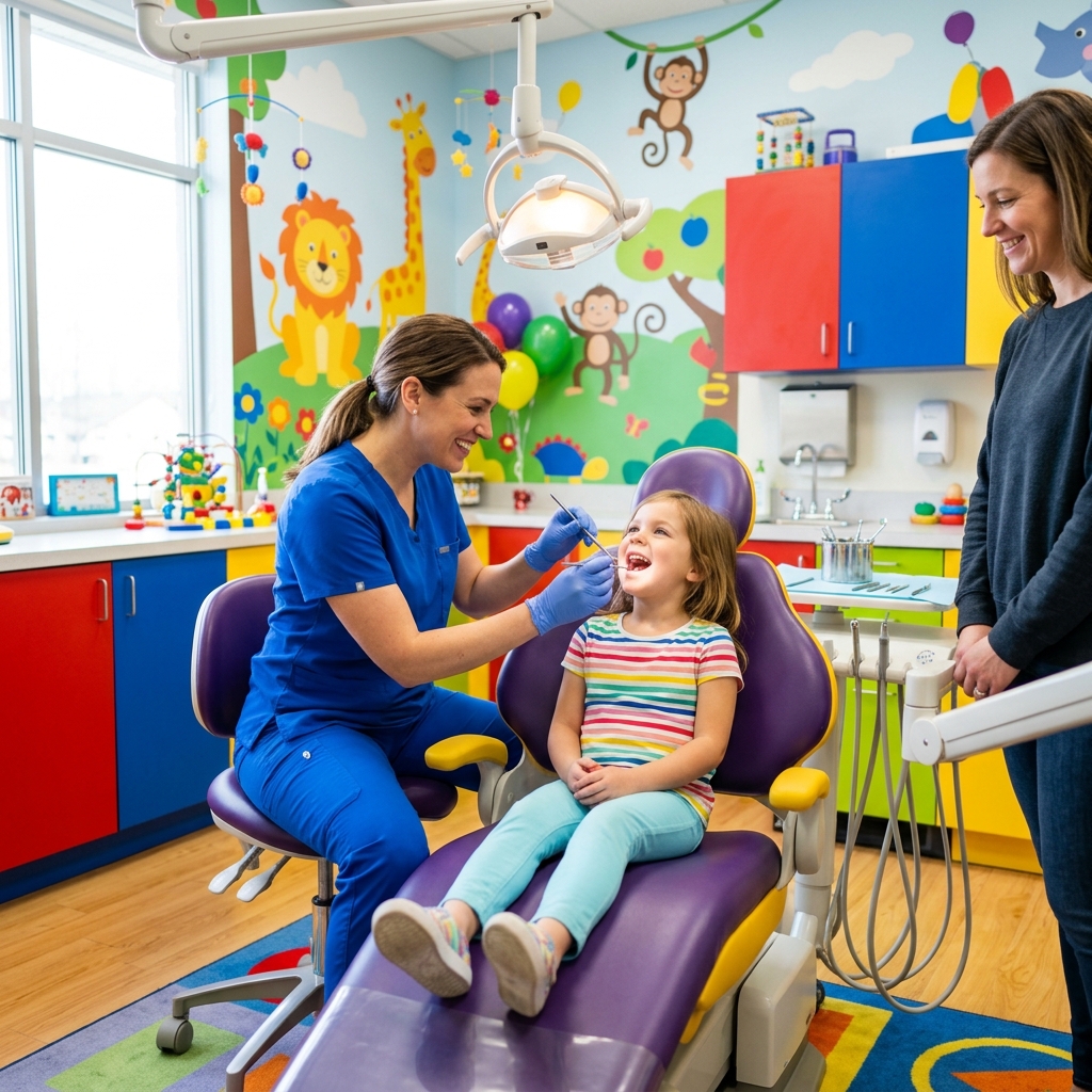 Pediatric dental cleanings and exams in NJ